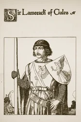 Sir Lamorack de Gales, ilustración de 